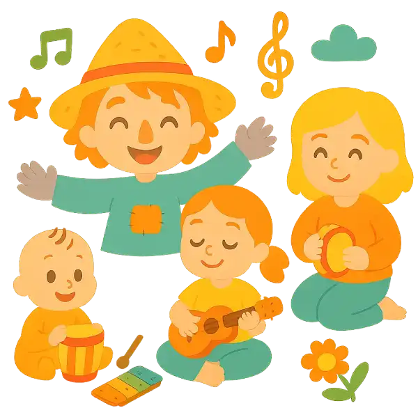 benefícios do music infantil